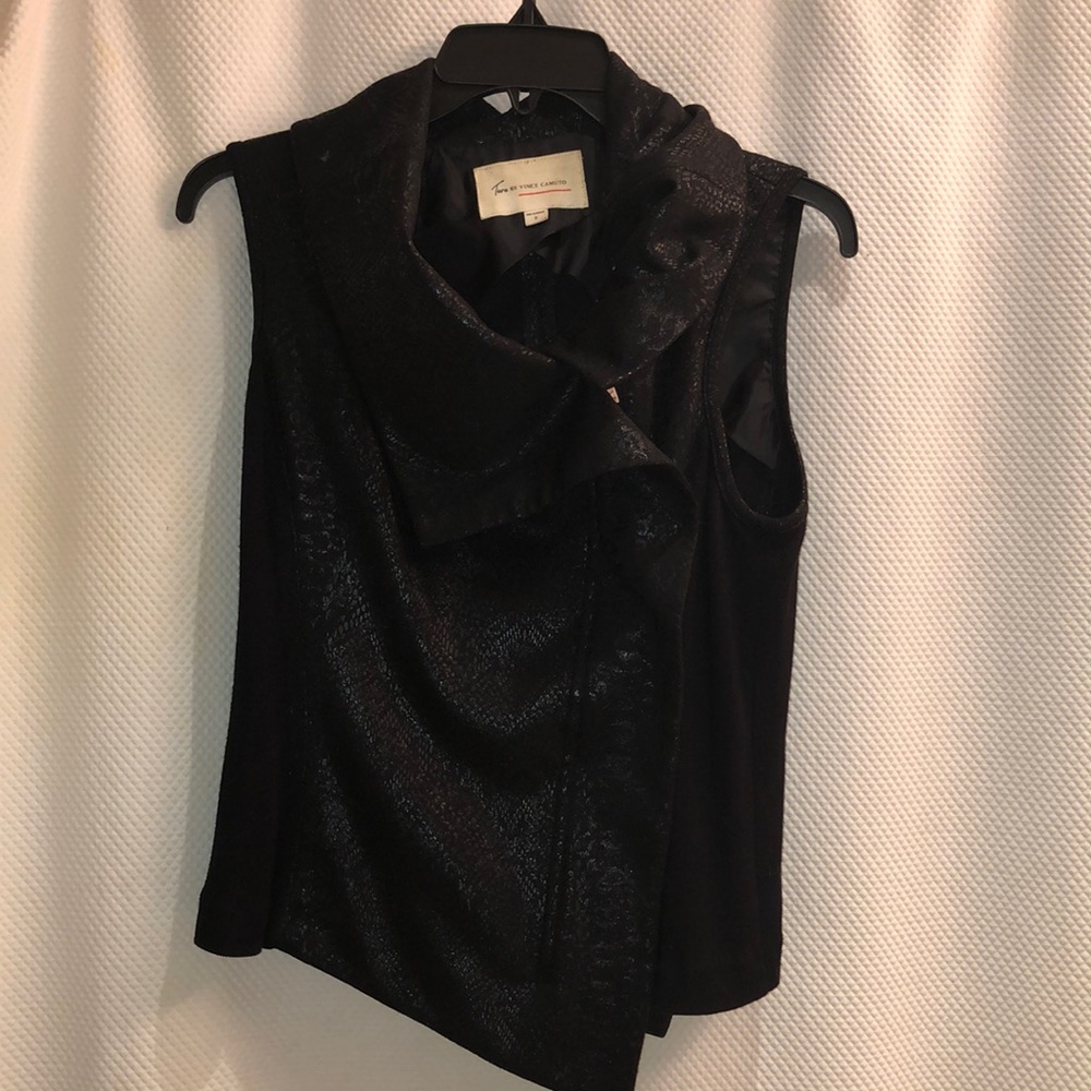 Vince Camuto zip-up vest